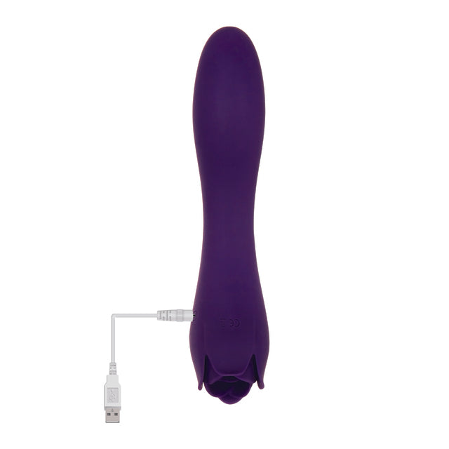 Evolved Thorny Rose Dual End Massager - Purple