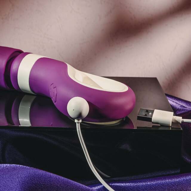 Gender X Handle It Wand - Purple/white