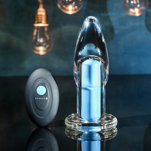 Gender X Electric Blue - Clear/blue