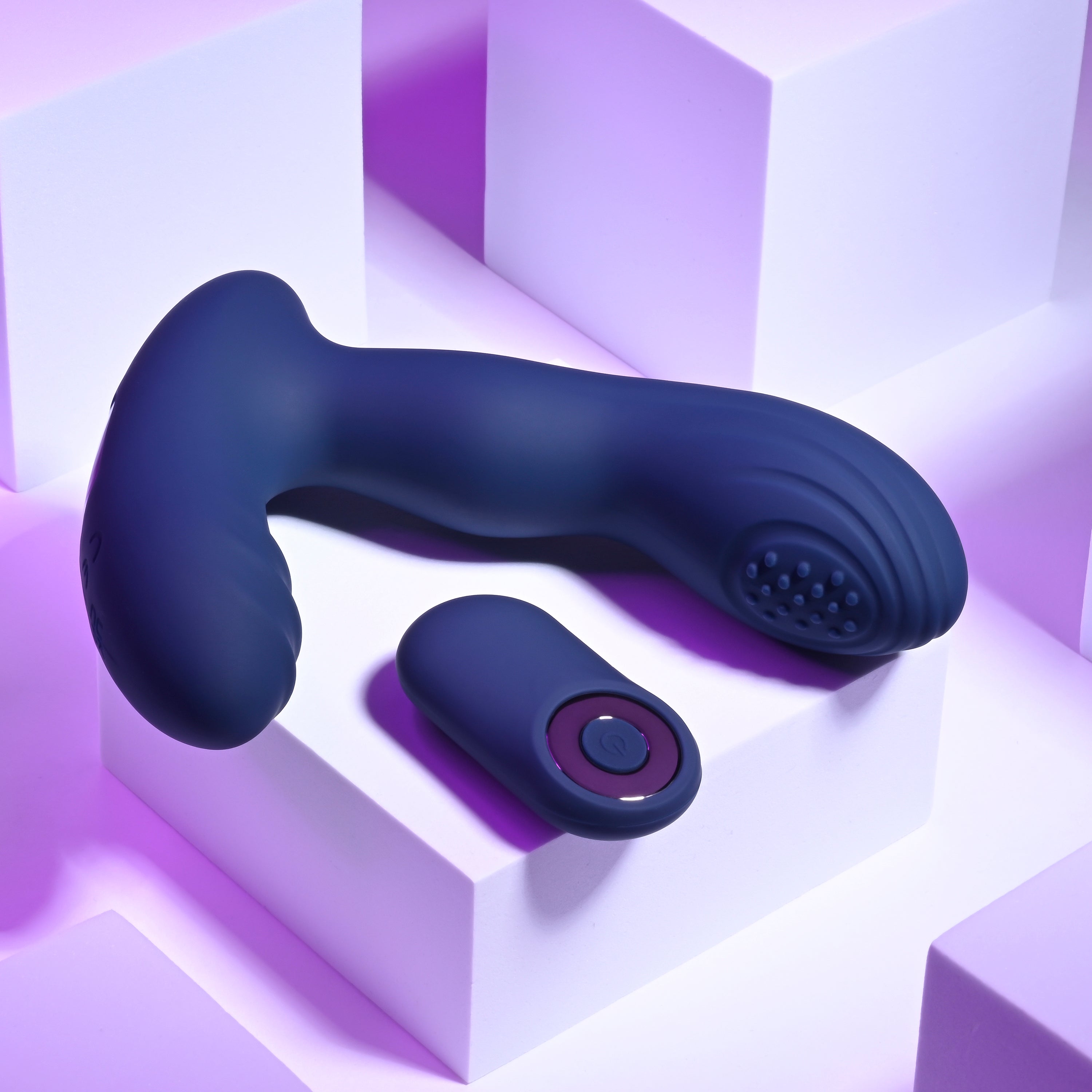 Playboy Pleasure Pleasure Pleaser Prostate Massager - Deep Ocean
