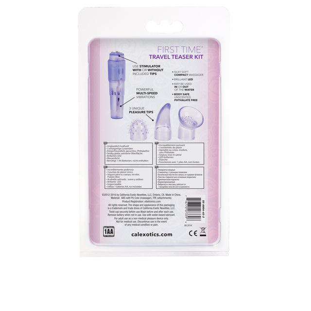 First Time® Travel Teaser Kit - Purple