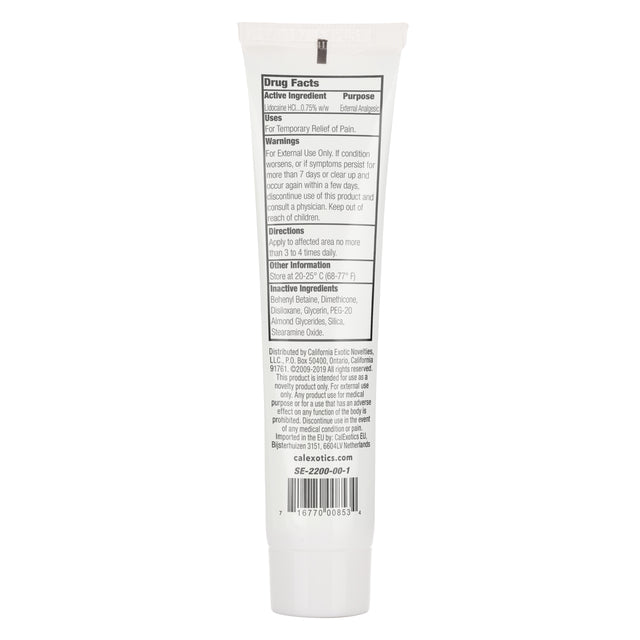 Anal Eze Cream 1.5 Oz