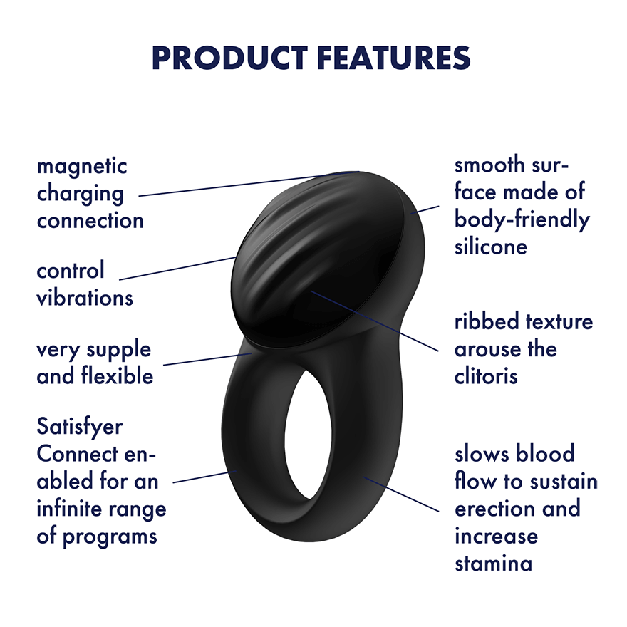 Satisfyer Signet Ring W/bluetooth App
