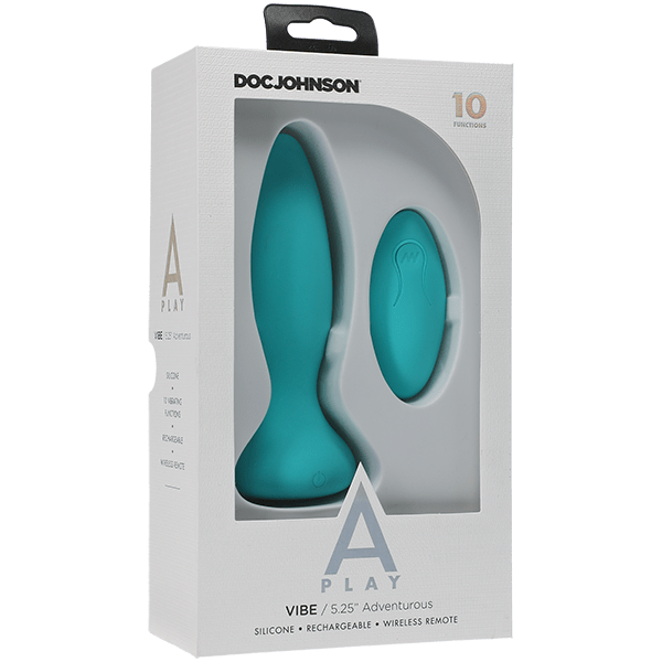 A Play Rechargeable Silicone Adventurous Anal Plug W/remote | Shop Lowest Prices at Funlove.com