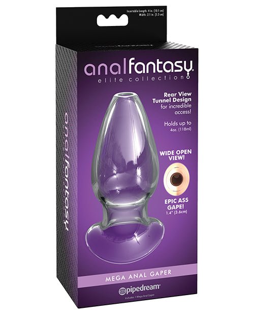 Anal Fantasy Elite Mega Anal Glass Gaper | Shop Lowest Prices at Funlove.com