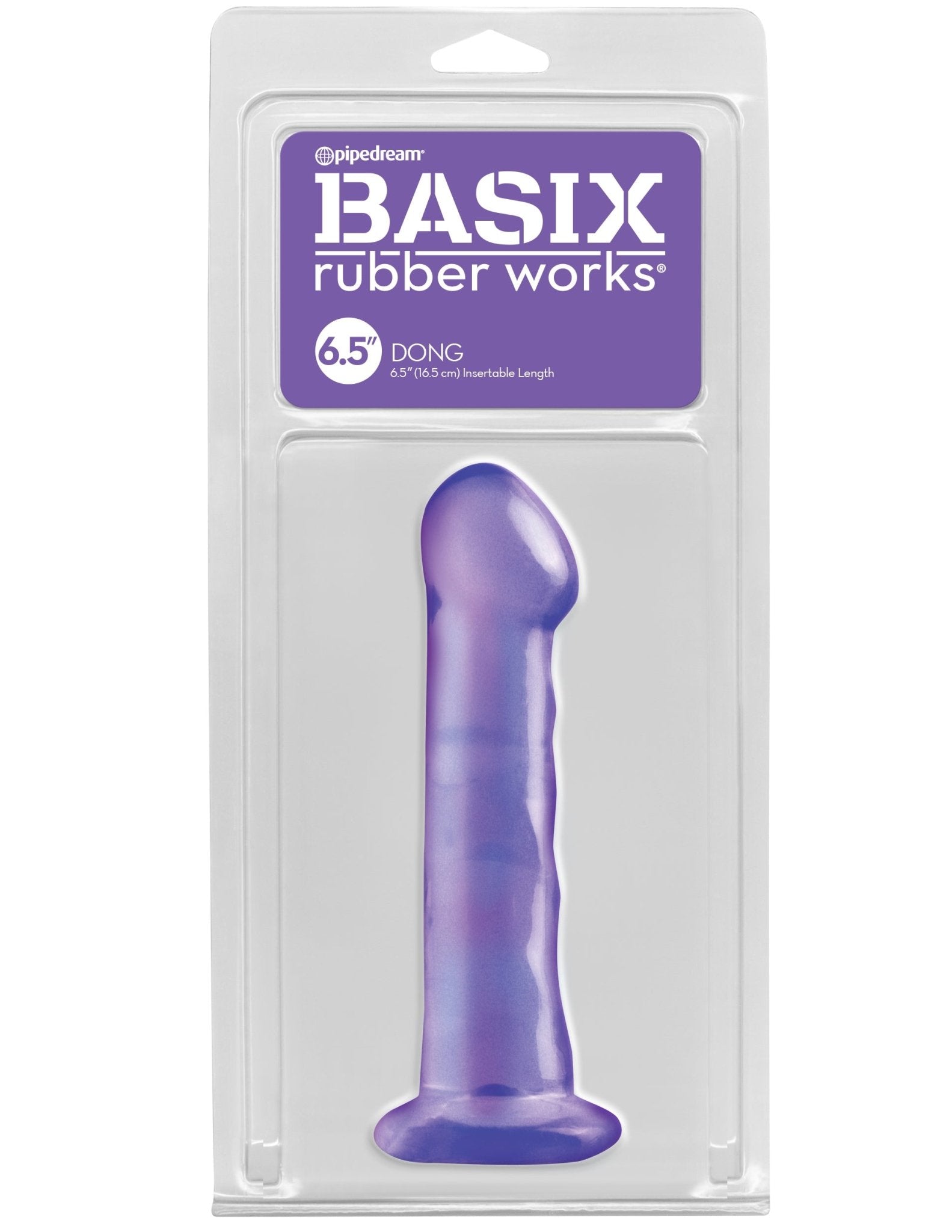Basix Rubber Works 6.5" Dong | Shop Lowest Prices at Funlove.com