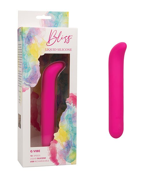 Bliss Liquid Silicone G Vibe - Pink | Shop Lowest Prices at Funlove.com