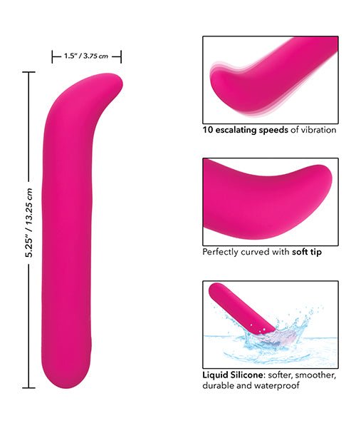 Bliss Liquid Silicone G Vibe - Pink | Shop Lowest Prices at Funlove.com