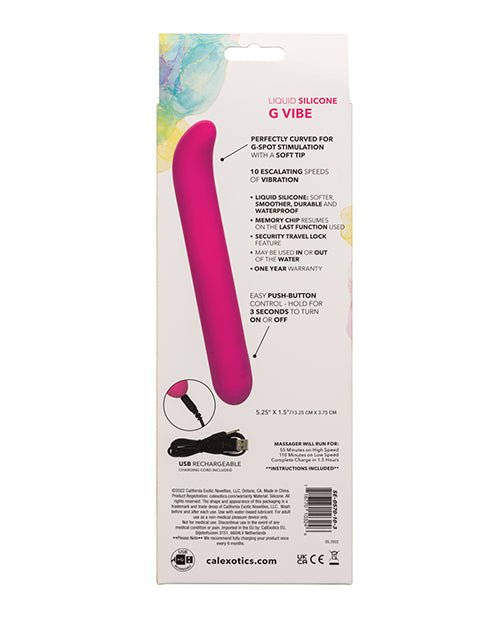 Bliss Liquid Silicone G Vibe - Pink | Shop Lowest Prices at Funlove.com
