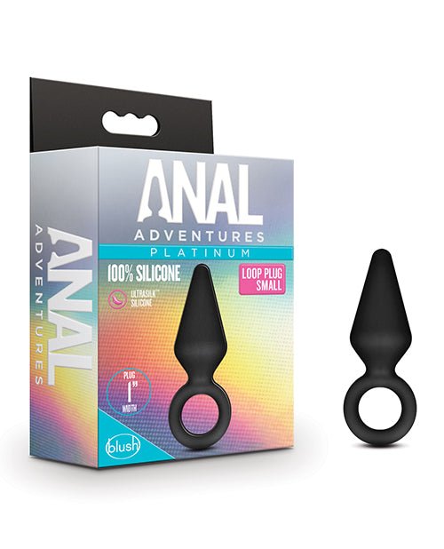 Blush Anal Adventures Platinum Silicone Loop Plug | Shop Lowest Prices at Funlove.com