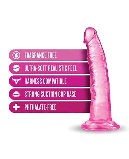 Blush B Yours Plus 7.5" Lust N' Thrust Dildo | Shop Lowest Prices at Funlove.com