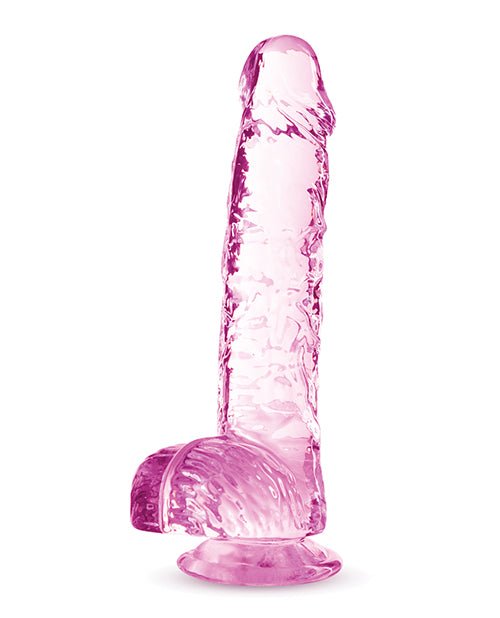 Blush Naturally Yours 8" Crystalline Dildo | Shop Lowest Prices at Funlove.com
