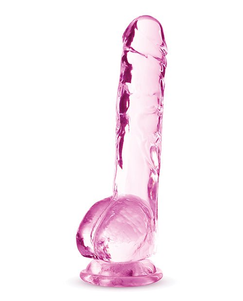 Blush Naturally Yours 8" Crystalline Dildo | Shop Lowest Prices at Funlove.com
