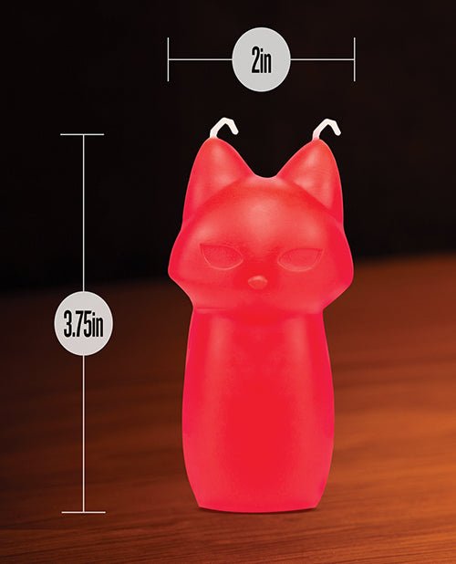Blush Temptasia Fox Drip Candle | Shop Lowest Prices at Funlove.com
