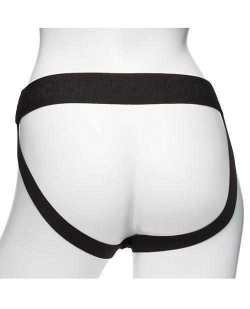 Body Extensions Be Aroused Vibrating 2 Piece Strap On Set - Black | Shop Lowest Prices at Funlove.com