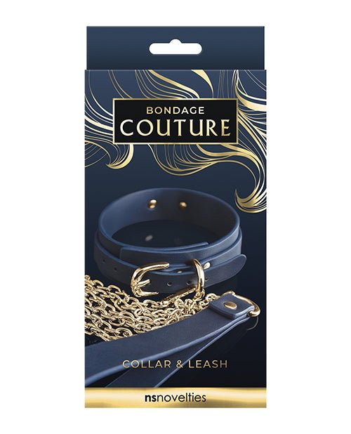 Bondage Couture Collar And Leash | Shop Lowest Prices at Funlove.com