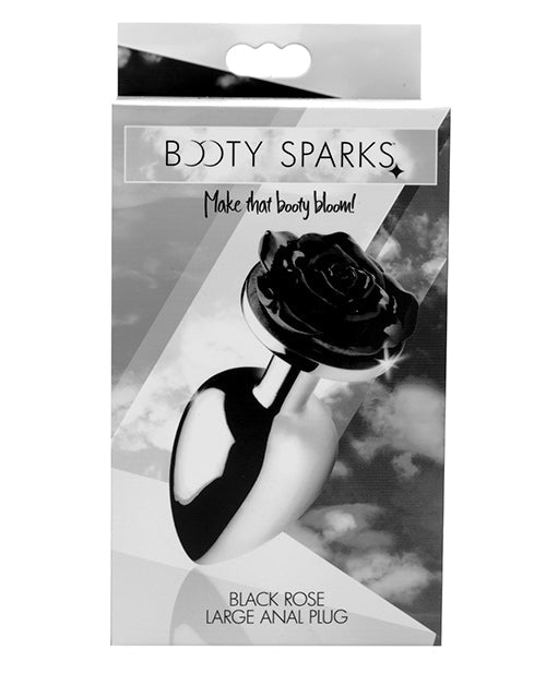 Bootysparks Black Rose Anal Plug | Shop Lowest Prices at Funlove.com