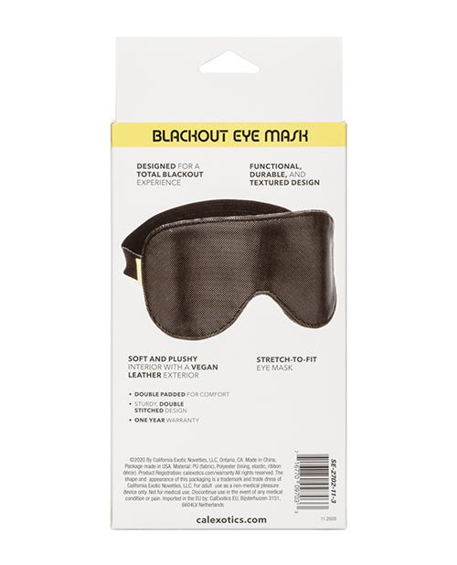 Boundless Blackout Eye Mask - Black | Shop Lowest Prices at Funlove.com