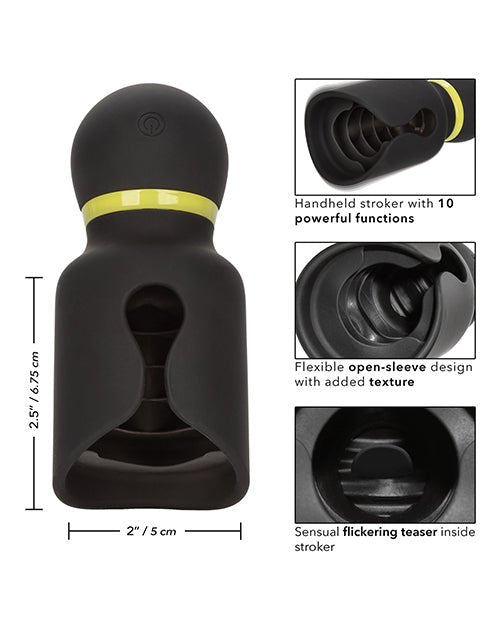 Boundless Flickering Stroker - Black | Shop Lowest Prices at Funlove.com