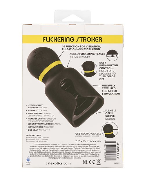 Boundless Flickering Stroker - Black | Shop Lowest Prices at Funlove.com