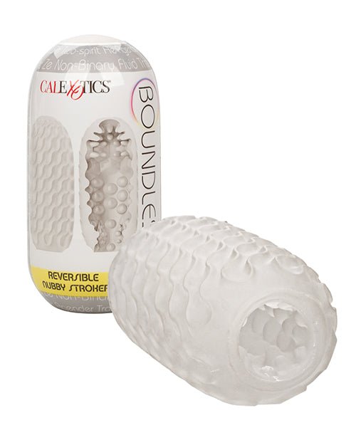 Boundless Reversible Nubby Stroker - White | Shop Lowest Prices at Funlove.com