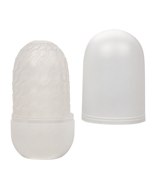 Boundless Reversible Ribbed Stroker - White | Shop Lowest Prices at Funlove.com