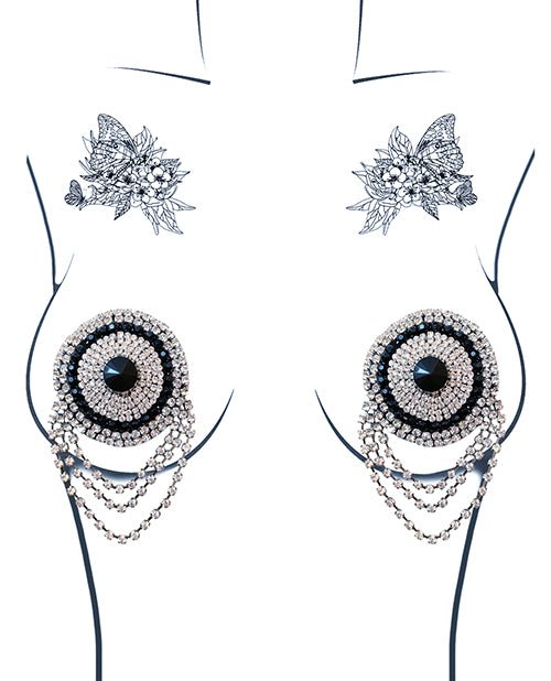 Burlesque La Vie Boheme Jewel Reusable Silicone Nipztix - Crystal O/s | Shop Lowest Prices at Funlove.com