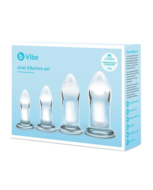 BVibe Glass Anal Dilator Set | Shop Lowest Prices at Funlove.com