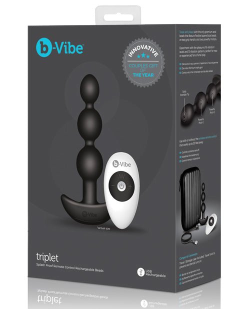 BVibe Remote Triplet Anal Beads | Shop Lowest Prices at Funlove.com
