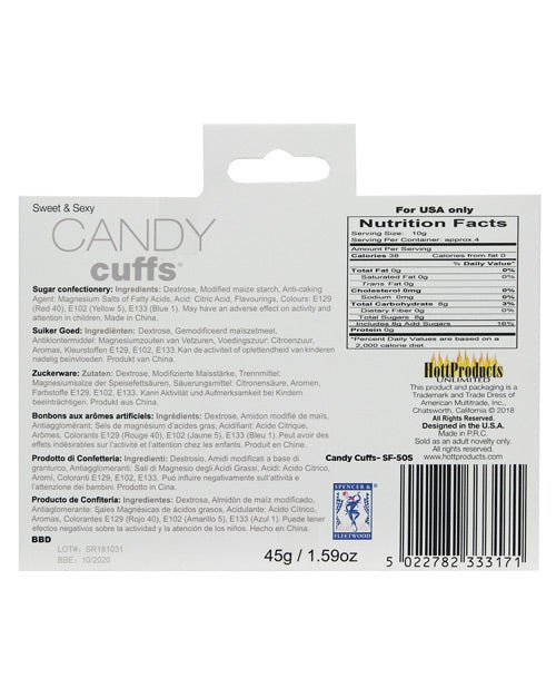 Candy Cuffs | Shop Lowest Prices at Funlove.com