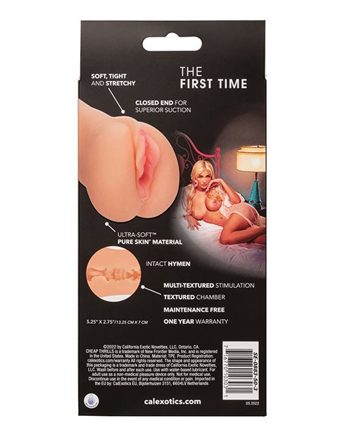 Cheap Thrills The First Time Pussy Masturbator - Ivory | Shop Lowest Prices at Funlove.com