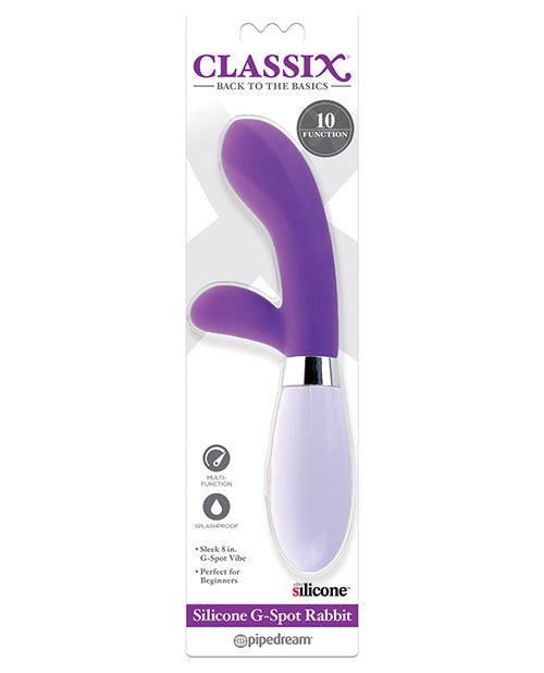 Classix Silicone G - spot Rabbit - Purple | Shop Lowest Prices at Funlove.com