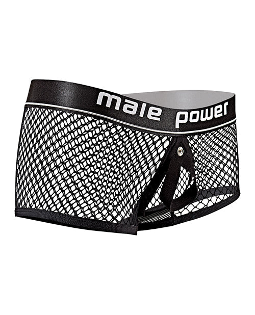 Cock Pit Fishnet Mini Cock Ring Short | Shop Lowest Prices at Funlove.com