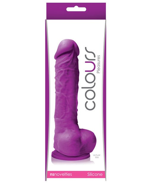 Colours Pleasures 5" Dong w/ Suction Cup | Shop Lowest Prices at Funlove.com