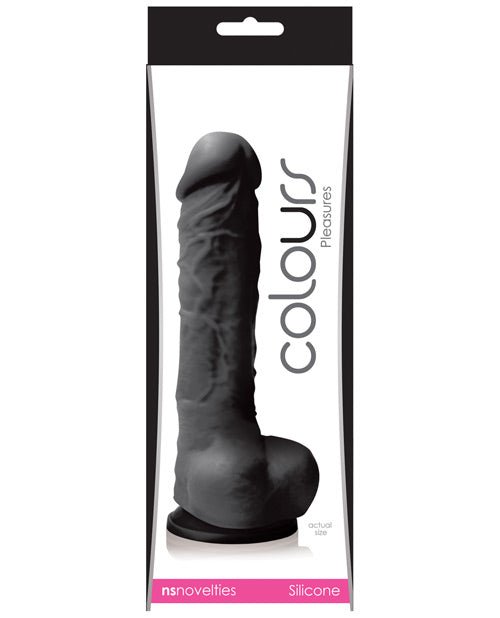 Colours Pleasures Silicone Dildo W/suction Cup | Shop Lowest Prices at Funlove.com
