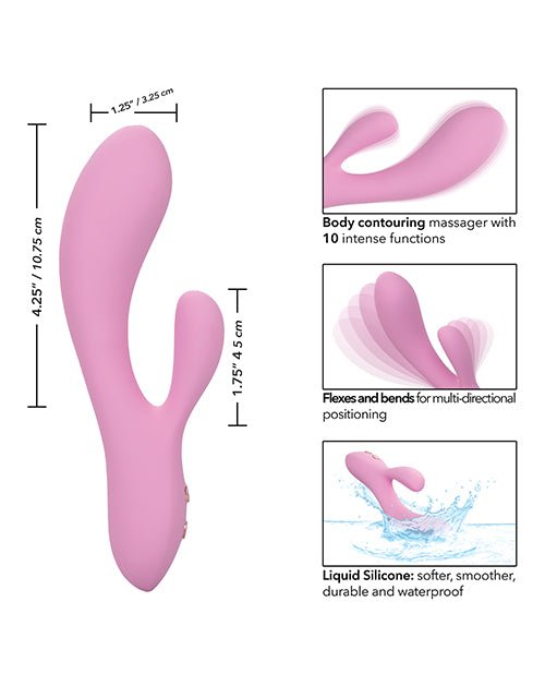Contour Zoie Flexible Dual Massager - Pink | Shop Lowest Prices at Funlove.com