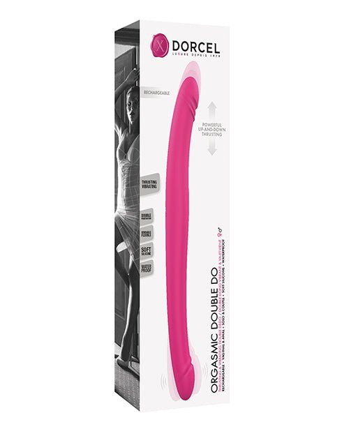 Dorcel Orgasmic Double Do 16.5" Thrusting Dong - Pink | Shop Lowest Prices at Funlove.com