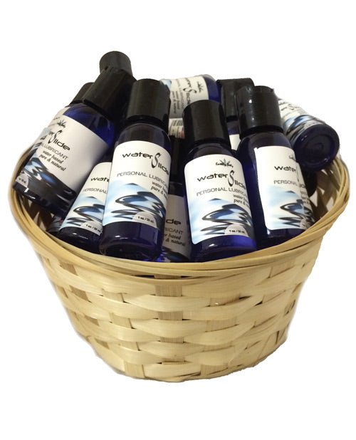 Earthly Body Waterslide Personal Lubricant W/carrageenan - 1 Oz Bottles Basket Of 30 | Shop Lowest Prices at Funlove.com