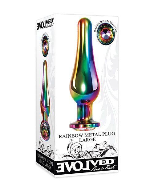 Evolved Rainbow Metal Plug | Shop Lowest Prices at Funlove.com