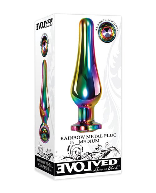 Evolved Rainbow Metal Plug | Shop Lowest Prices at Funlove.com