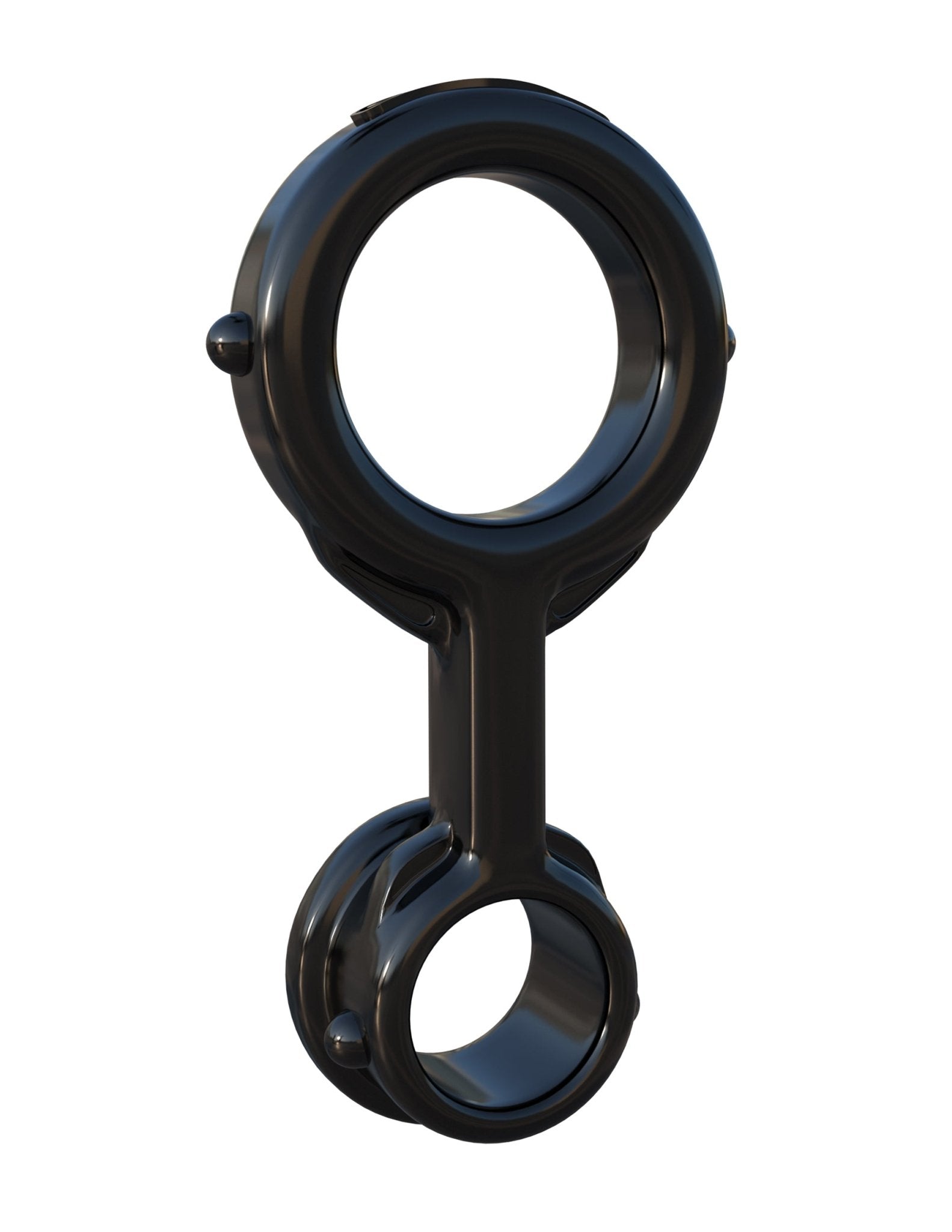 Fantasy C Ringz Ironman Duo Ring - Black | Shop Lowest Prices at Funlove.com