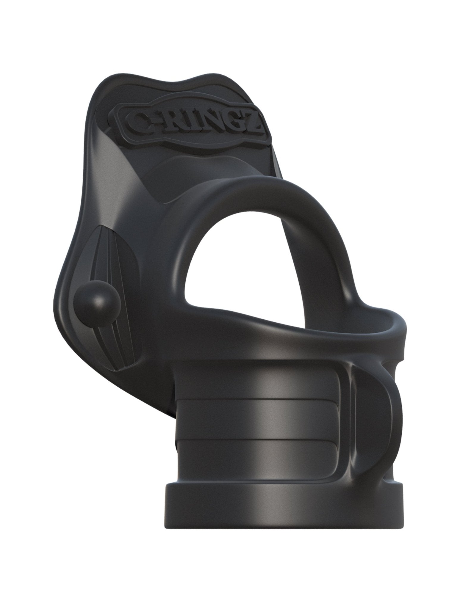 Fantasy C - ringz Rock Hard Ring & Ball Stretcher - Black | Shop Lowest Prices at Funlove.com