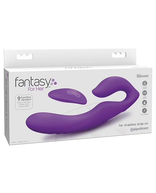 Fantasy For Her Ultimate Strapless Strap On - Purple | Shop Lowest Prices at Funlove.com