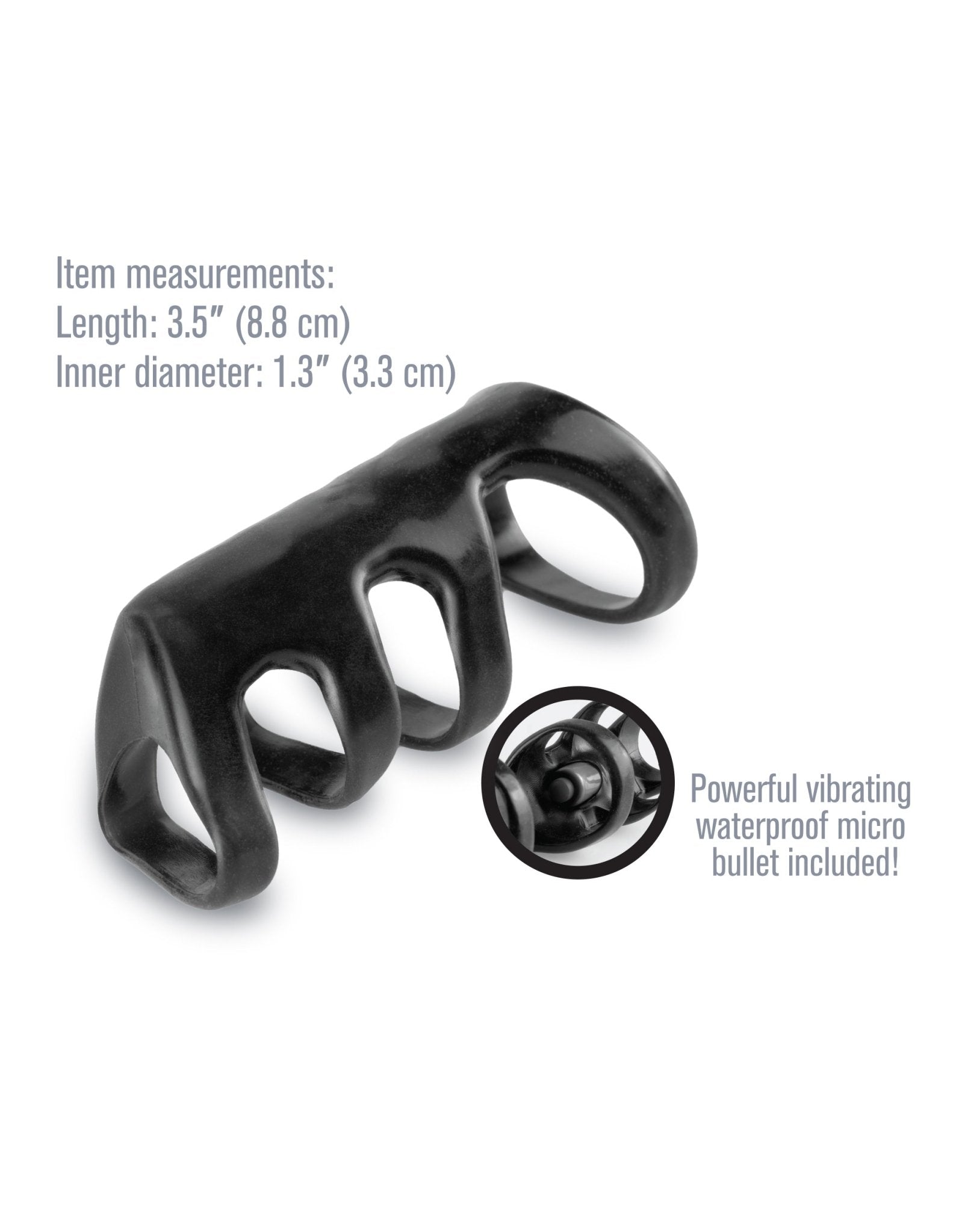 Fantasy X - tensions Vibrating Power Cage - Black | Shop Lowest Prices at Funlove.com