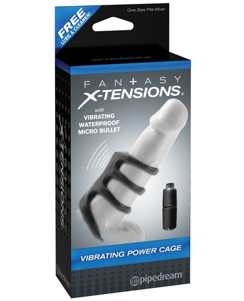 Fantasy X - tensions Vibrating Power Cage - Black | Shop Lowest Prices at Funlove.com