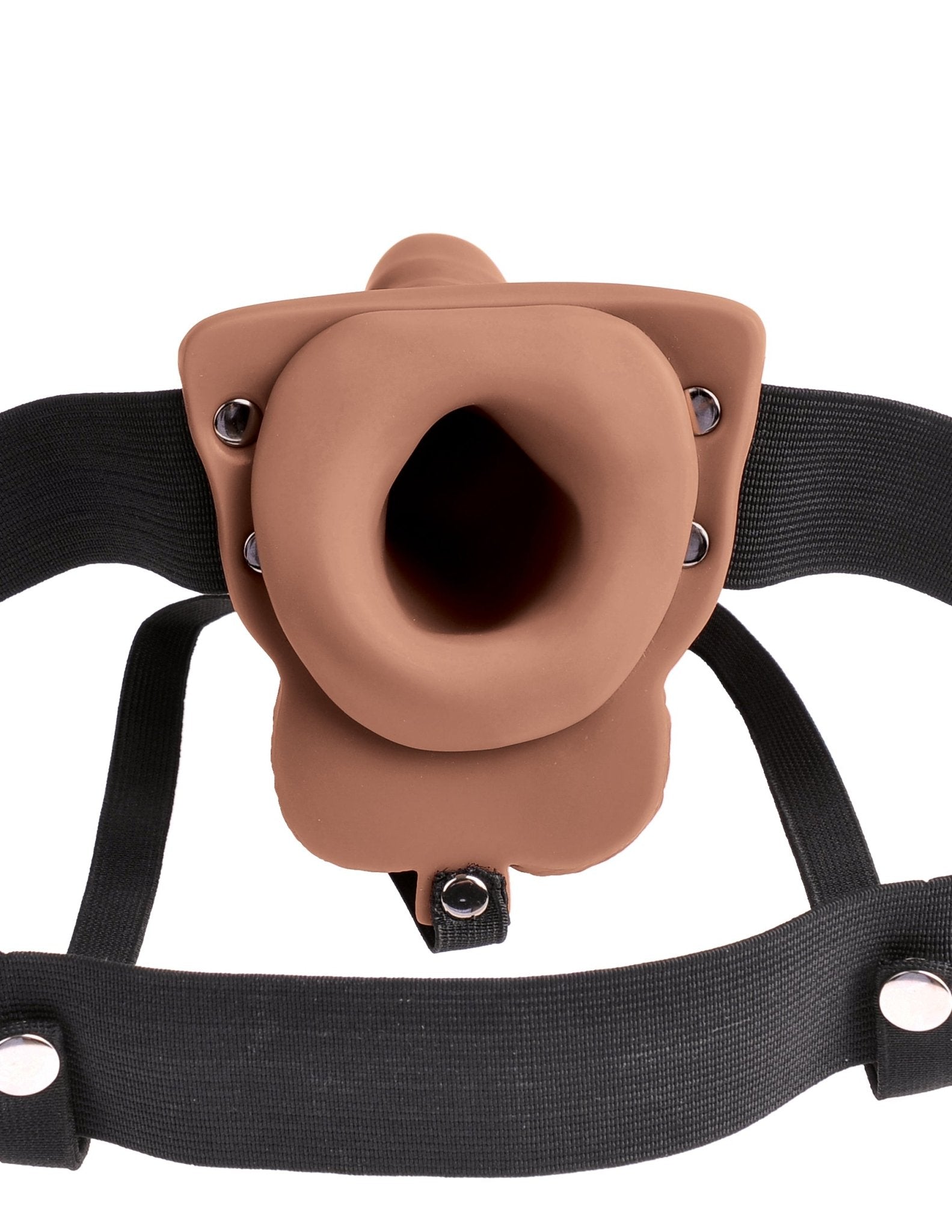 Fetish Fantasy Series 6" Hollow Rechargeable Strap On W/balls | Shop Lowest Prices at Funlove.com