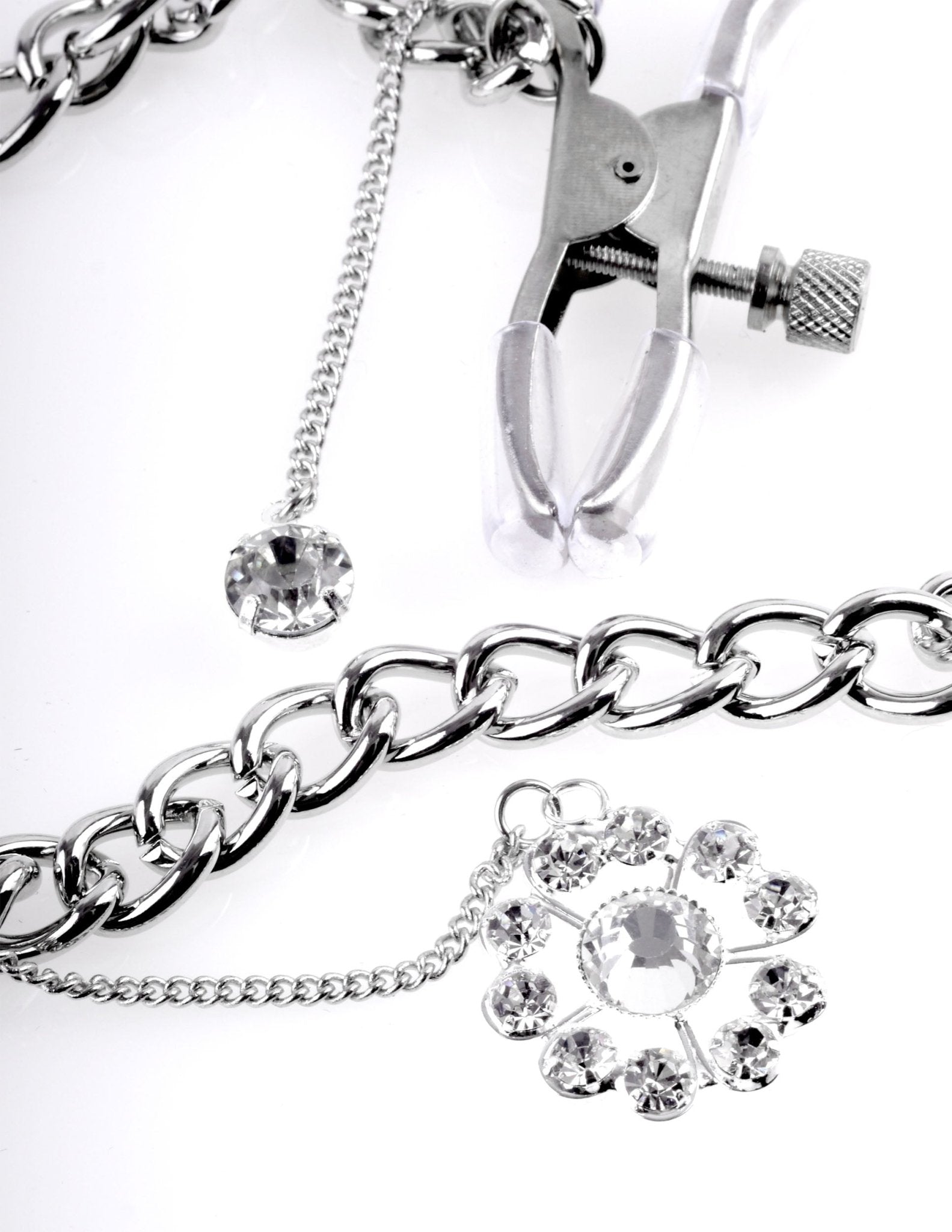 Fetish Fantasy Series Crystal Nipple Clamps | Shop Lowest Prices at Funlove.com