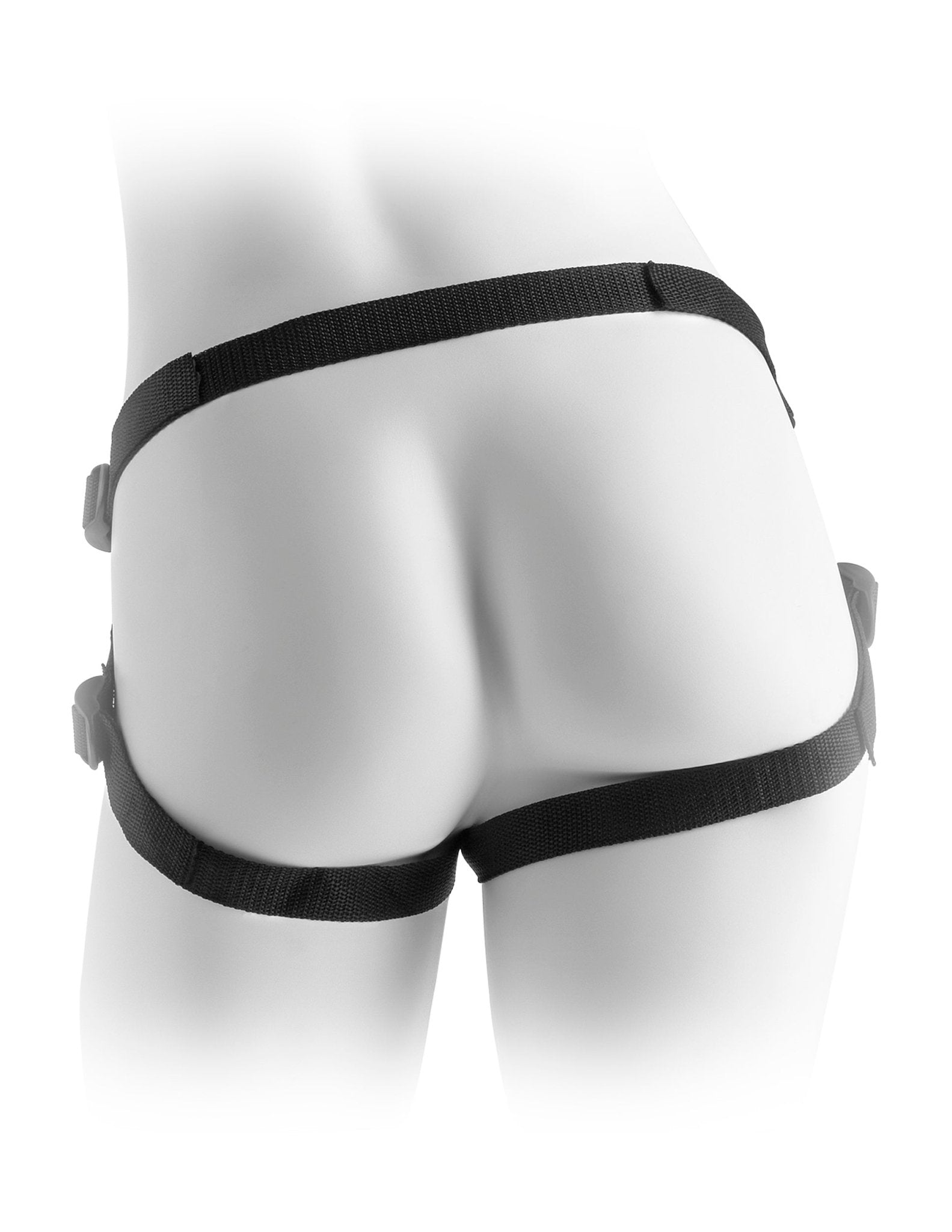 Fetish Fantasy Series Vibrating Plush Harness - Black | Shop Lowest Prices at Funlove.com