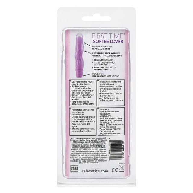 First Time® Softee Lover - Purple | Shop Lowest Prices at Funlove.com