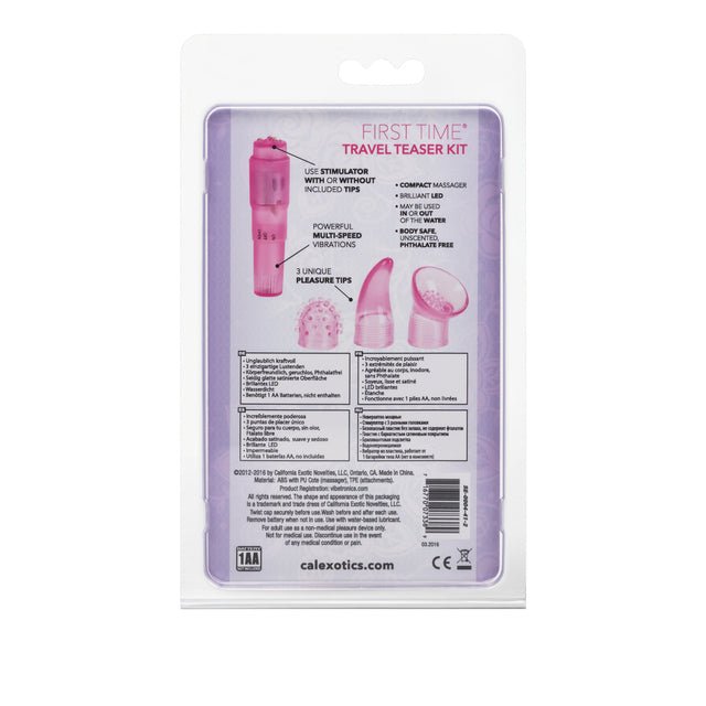 First Time® Travel Teaser Kit - Pink | Shop Lowest Prices at Funlove.com